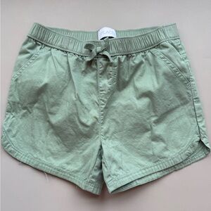 The Children's Place Sage Green Drawstring Casual Shorts